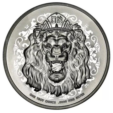 Moneta Roaring Lion 1 oz srebra 9999 2021 Warszawa