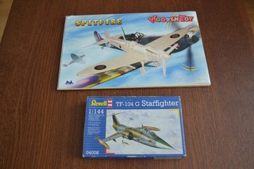 Dwa modele samolotów