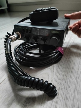 CB radio Uniden PRO 520xl z anteną