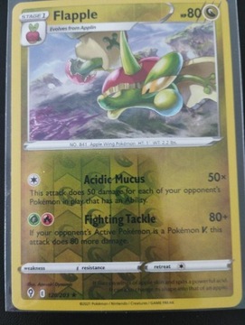 Evolving Skies - Flapple rare Reverse Holo