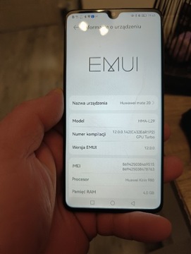 Huawei mate 20 w dobrym stanie 