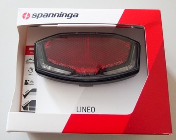 Spanninga Lineo XB lampka baterie jak nowa/bdb