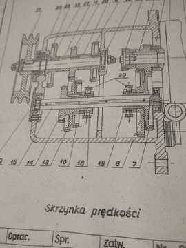 Tokarka Tue 35 części redu