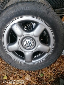 Alufelgi Vw 14' 4x100 opony gratis