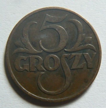 Polska 5 groszy 1939