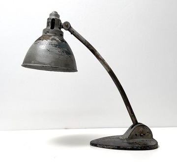 Lampa biurkowa, Kandem, design Bauhaus, loft