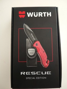 Nóż Wurth Rescue Special Edition-Składany,Survival