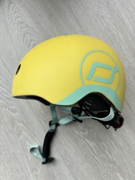 Kask Scoot and ride XXS-S żółty