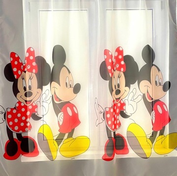 Disney 10m firanki dla dzieci Myszka Minnie i Miki
