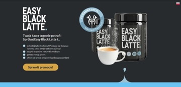 Easy Black Latte -Twoja kawa tego nie potrafi! 