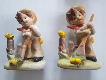 2 figurki porcelanowe 