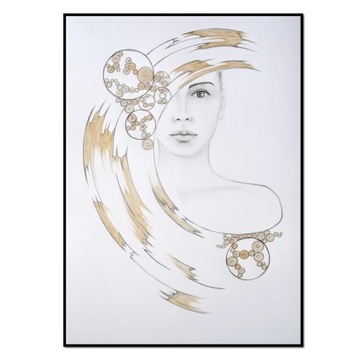 Eterna III, kobieta, rysunek, grafika