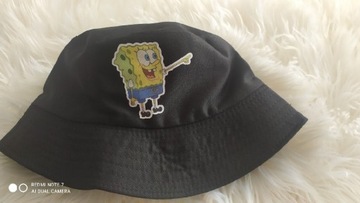 Czapka rybacka bucket hat czarna SpongeBob