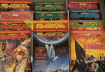 NOWA FANTASTYKA 10 numerów rok 1993