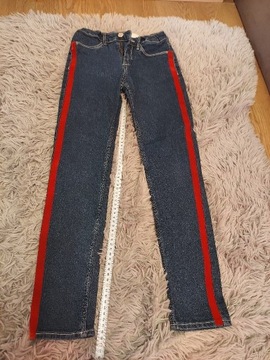 spodnie jeansy rozm. 140 regulacja SUPER OKAZJA
