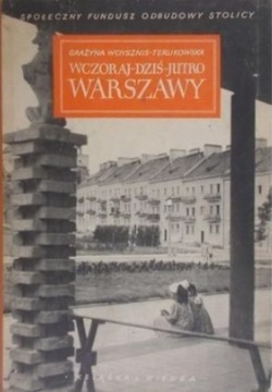 książka wczoraj dziś jutro Warszawy Woysznis