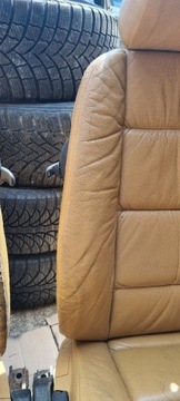 Bmw E36 cabrio wnetrze skora jasne fotel kanapa