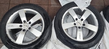 Felgi z oponami 205/55 R16 Nissan 5x114.3 zimowe