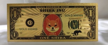 Banknot Shiba Inu kolekcjonerski