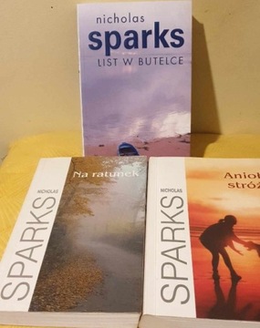 3 książki Sparks