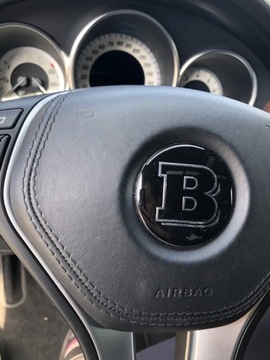 BRABUS Emblemat Mercedes Idrive kierownicę 52mm 3D