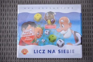 LICZ NA SIEBIE - GRA - PLANSZOWA EDUKACYJNA