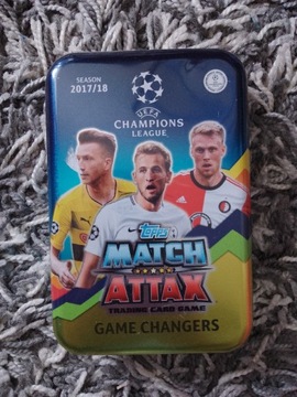 Puszka karty piłkarskie 36 kart Match Attax 2017/2018