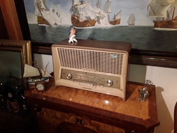 Radio bi-ampli  PHILIPS B5X82A  SPRAWNE  FM  