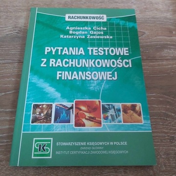 Pytania testowe z rachunkowości finansowej