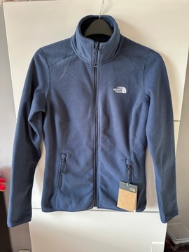 Granatowy polar The North Face rozmiar S