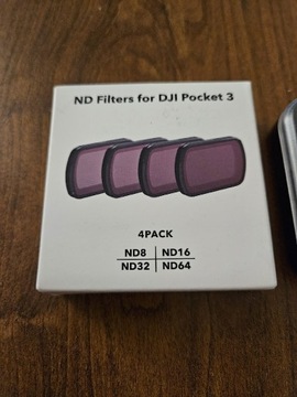 Filtry ND 8/16/32/64 do DJI Osmo Pocket 3
