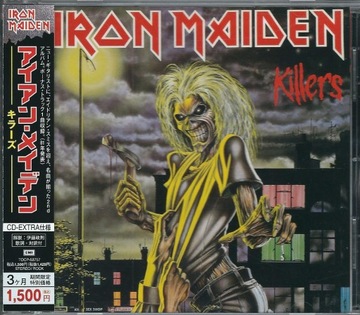 CD Iron Maiden - Killers (Japan 2006)