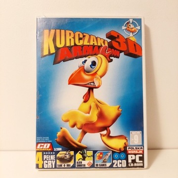 Kurczaki 3D Armagedon pc box dvd rom pudełko wersja pudełkowa gra gry game