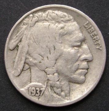 USA 5 centów 1937