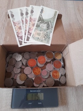 zestaw monet PRL + Banknoty