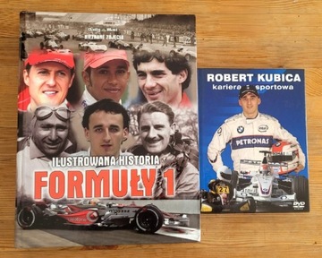 2 ksiazki Formuła 1, historia, Robert Kubica