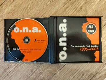 O.N.A. 2 CD + DVD wydanie specjalne To na prawdę już koniec, stan igła