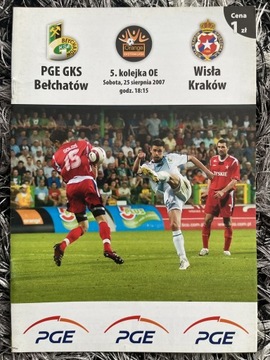 Program meczowy GKS Bełchatów - Wisła Kraków