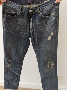 spodnie jeansowe exte Versace