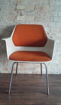 Krzesło z 1967, projekt w stylu Eames. Unikat.