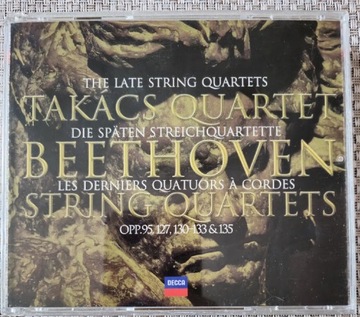 Beethoven Późne kwartety smyczkowe Takacs Quartet