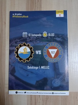 Program Stal Mielec - Garbarnia Kraków 2018/19