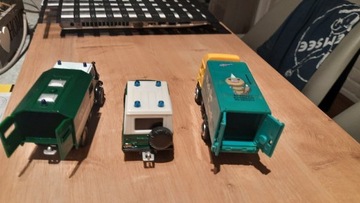 3 modele samochodów 