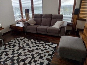 Sofa automatyczna NICOLETTI HOME + 2 pufy