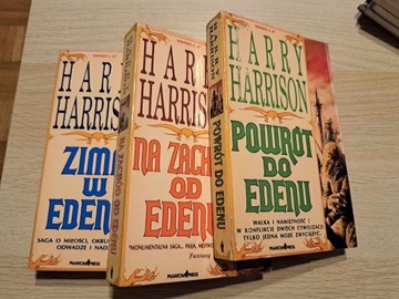 Harry Harrison trylogia Zima, Na zachód i Powrót 