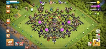 CoC Clash of Clans TH9