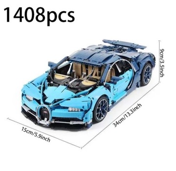 Klocki konstrukcyjne Replika Bugatti Veyron 1408