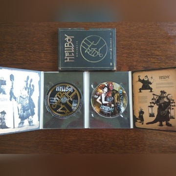 Filmy dvd: Hellboy 1, 2 Złota Kolekcja 