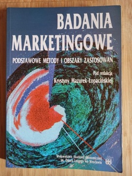 Badania marketingowe Krystyna Mazurek-Łopacińska