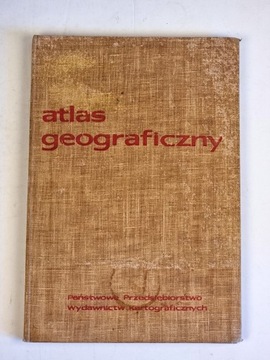 Atlas geograficzny - 1970 rok